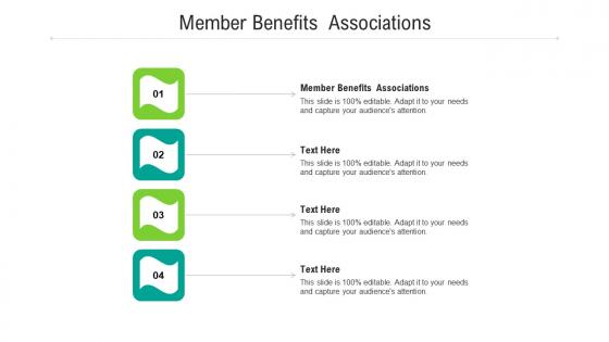 Member benefits associations ppt powerpoint presentation portfolio example topics cpb