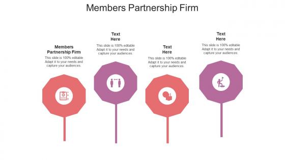 Members partnership firm ppt powerpoint presentation infographic template guide cpb