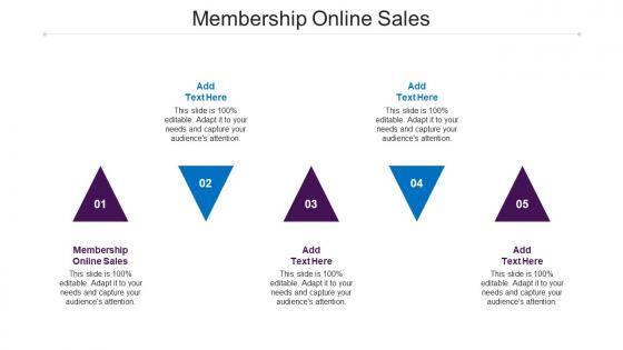 Membership Online Sales Ppt PowerPoint Presentation Styles Ideas Cpb