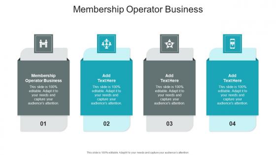Membership Operator Business In Powerpoint And Google Slides Cpb