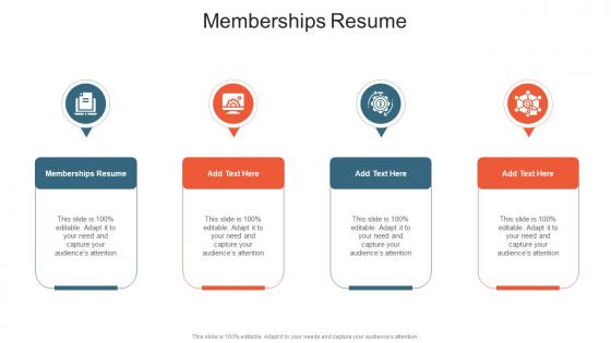 Memberships Resume In Powerpoint And Google Slides Cpb