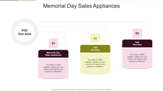 Memorial Day Sales Appliances In Powerpoint And Google Slides Cpb