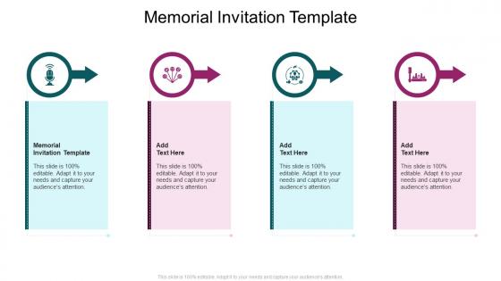 Memorial Invitation Template In Powerpoint And Google Slides Cpb