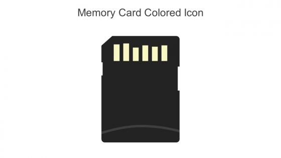 Memory Card Colored Icon In Powerpoint Pptx Png And Editable Eps Format