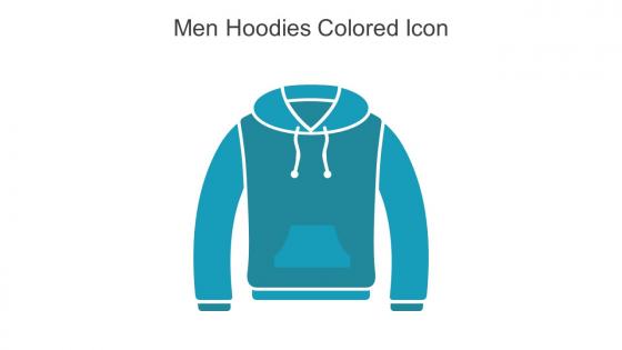 Men Hoodies Colored Icon In Powerpoint Pptx Png And Editable Eps Format