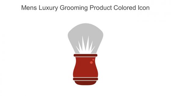 Mens Luxury Grooming Product Colored Icon In Powerpoint Pptx Png And Editable Eps Format