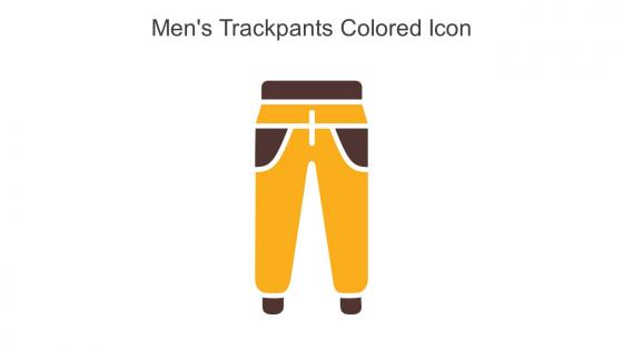 Mens Trackpants Colored Icon In Powerpoint Pptx Png And Editable Eps Format