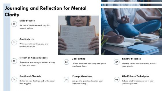 Mental Health Fitness Improve Mood And Reduce Anxiety PPT Template AT
