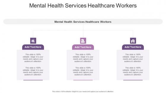 Mental Health Services Healthcare Workers In Powerpoint And Google Slides Cpb