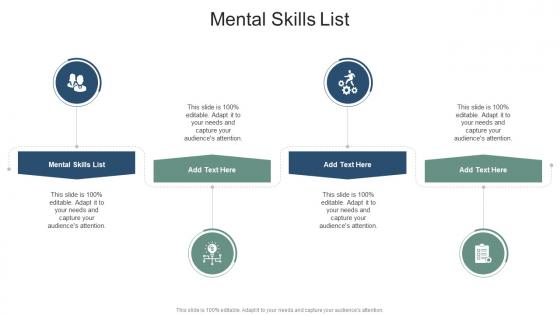 Mental Skills List In Powerpoint And Google Slides Cpb
