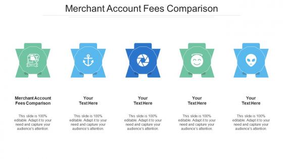 Merchant Account Fees Comparison Ppt Powerpoint Presentation File Themes Cpb