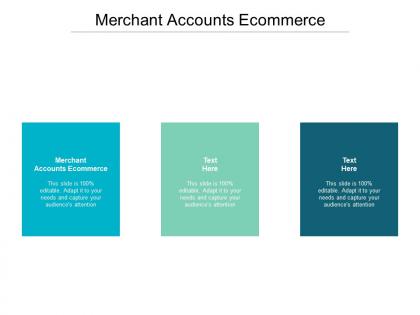 Merchant accounts ecommerce ppt powerpoint presentation pictures layout ideas cpb