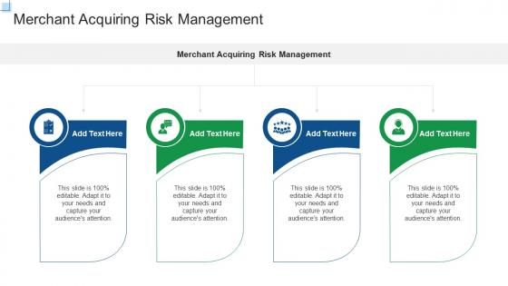Merchant Acquiring Risk Management In Powerpoint And Google Slides Cpb