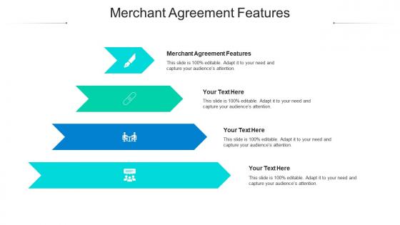 Merchant agreement features ppt powerpoint presentation file master slide cpb