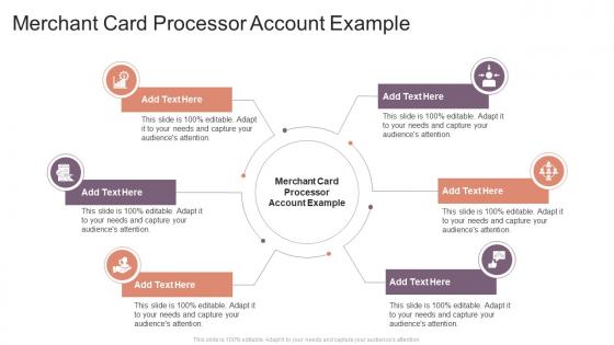 Merchant Card Processor Account Example In Powerpoint And Google Slides Cpb
