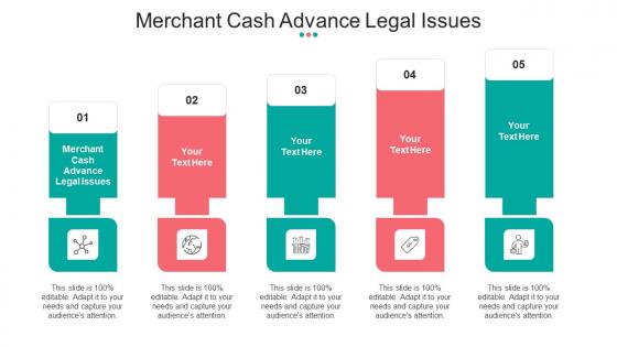 Merchant Cash Advance Legal Issues Ppt Powerpoint Presentation Slides Diagrams Cpb