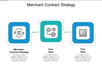 Merchant contract strategy ppt powerpoint presentation ideas icons cpb