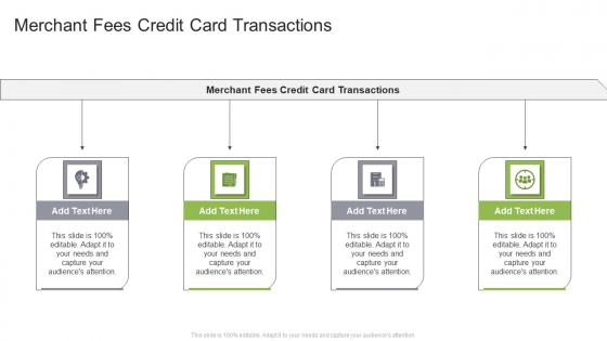 Merchant Fees Credit Card Transactions In Powerpoint And Google Slides Cpb