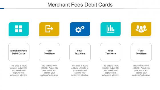 Merchant Fees Debit Cards Ppt Powerpoint Presentation Show Visual Aids Cpb