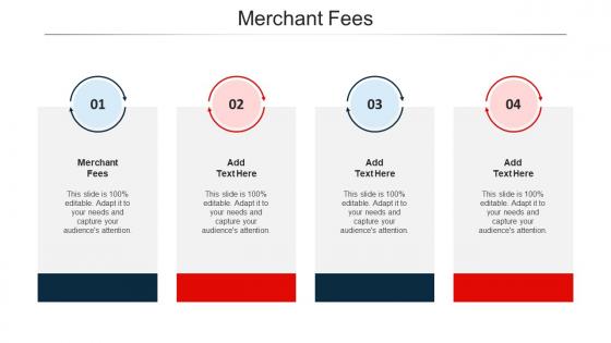 Merchant Fees Ppt PowerPoint Presentation Visual Aids Backgrounds Cpb