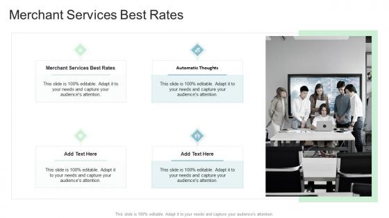 Merchant Services Best Rates In Powerpoint And Google Slides Cpb