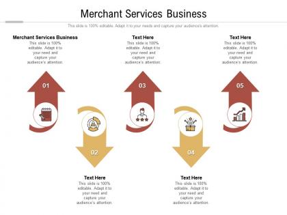 Merchant services business ppt powerpoint presentation summary layout cpb