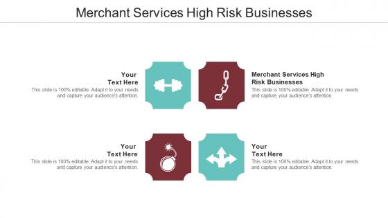 Merchant Services High Risk Businesses Ppt Powerpoint Presentation Gallery Examples Cpb