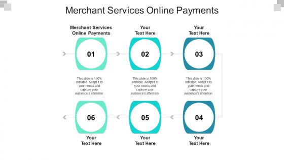 Merchant services online payments ppt powerpoint presentation summary infographic cpb