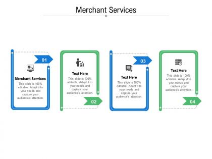 Merchant services ppt powerpoint presentation slides smartart cpb