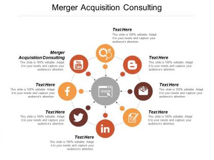 Merger acquisition consulting ppt powerpoint presentation portfolio format cpb