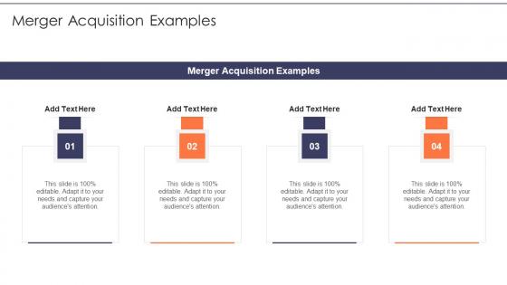 Merger Acquisition Examples In Powerpoint And Google Slides Cpb