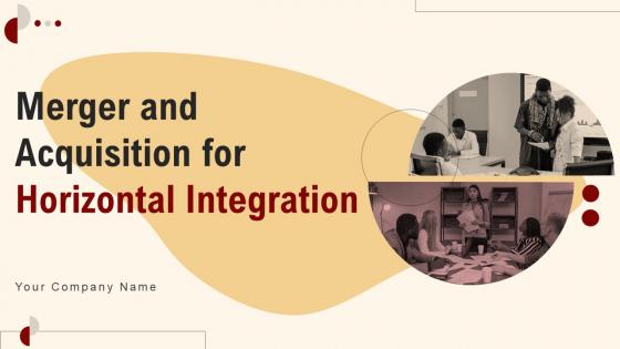 Merger And Acquisition For Horizontal Integration Strategy CD V