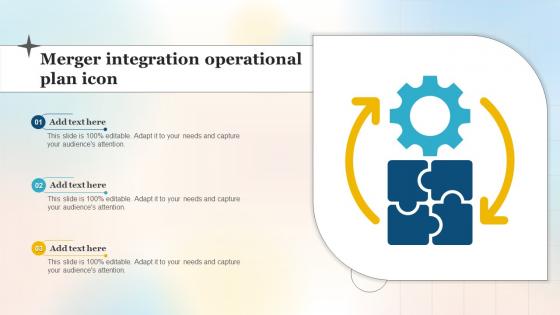 Merger Integration Operational Plan Icon