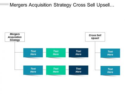 Mergers acquisition strategy cross sell upsell governance model cpb