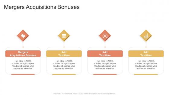 Mergers Acquisitions Bonuses In Powerpoint And Google Slides Cpb