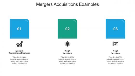 Mergers acquisitions examples ppt powerpoint presentation styles example cpb