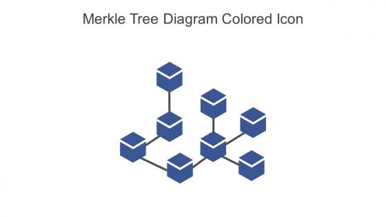 Merkle Tree Diagram Colored Icon In Powerpoint Pptx Png And Editable Eps Format