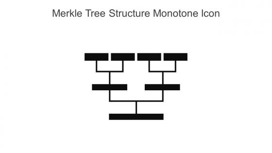 Merkle Tree Structure Monotone Icon In Powerpoint Pptx Png And Editable Eps Format