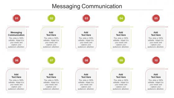 Messaging Communication In Powerpoint And Google Slides Cpb