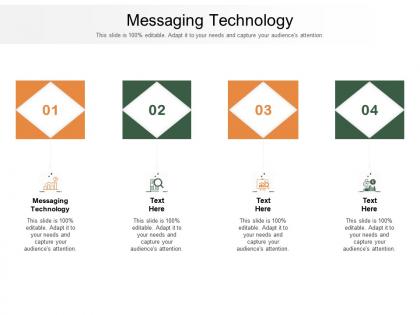 Messaging technology ppt powerpoint presentation slides themes cpb