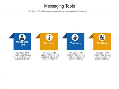 Messaging tools ppt powerpoint presentation summary graphics cpb