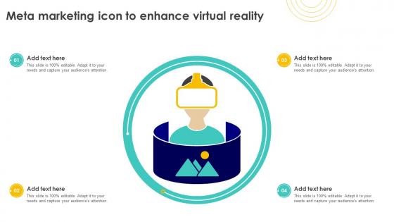 Meta Marketing Icon To Enhance Virtual Reality