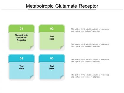 Metabotropic glutamate receptor ppt powerpoint presentation ideas portrait cpb