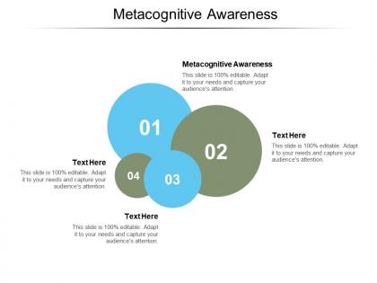 Metacognitive awareness ppt powerpoint presentation infographics infographics cpb