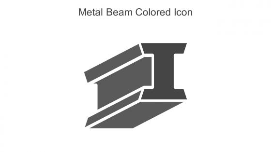 Metal Beam Colored Icon In Powerpoint Pptx Png And Editable Eps Format