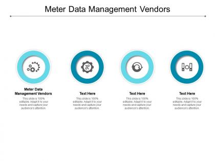 Meter data management vendors ppt powerpoint presentation pictures portfolio cpb