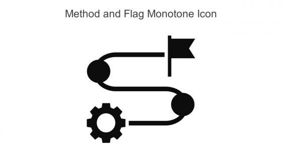 Method And Flag Monotone Icon In Powerpoint Pptx Png And Editable Eps Format