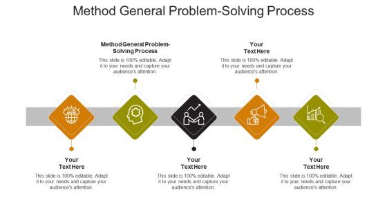 Method general problem solving process ppt powerpoint presentation styles icons cpb