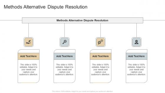 Methods Alternative Dispute Resolution In Powerpoint And Google Slides Cpb
