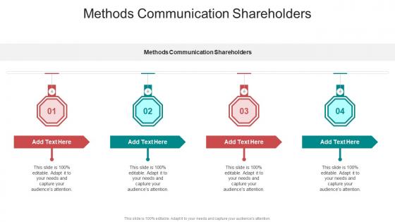 Methods Communication Shareholders In Powerpoint And Google Slides Cpb